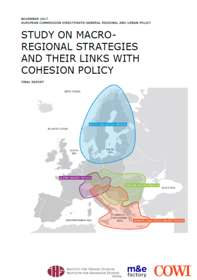 Study on EU Macro-regional strategies and their links with Cohesion Policy