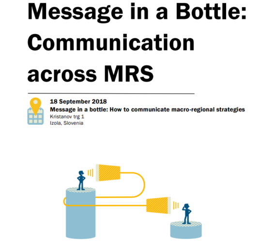 Message in a bottle: Communication across Macro-regional Strategies