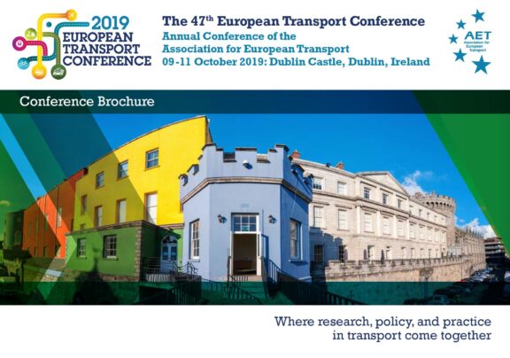 EUSAIR team joining the @ETC2019 Transport Conference in Dublin