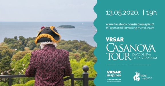 Enjoy a seductive virtual tour of Vrsar with Giacomo Casanova