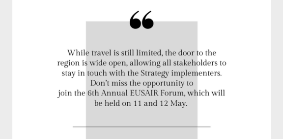 Newsletter Slovenian Presidency of EUSAIR 20–21 / 6th EUSAIR Forum 2021 edition