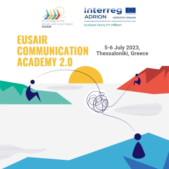 APPLY NOW! EUSAIR Communication Academy 2.0