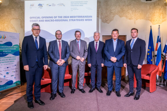 Ambitious start of the Mediterranean Coast and Macro-Regional Strategies Week, 2024, Izola, Slovenia