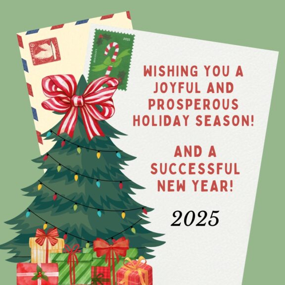 Happy Holidays and a successful New Year 2025! 🎄☃️❄️