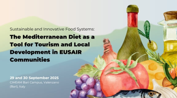 Registrations closing soon: “Sustainable and Innovative Food Systems: The Mediterranean Diet as a Tool for Tourism and Local Development in EUSAIR Communities”