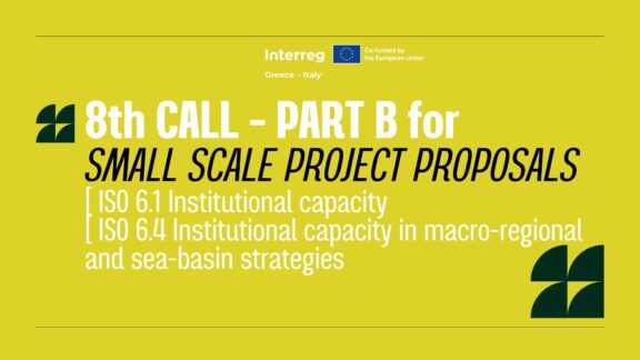 8th Call for Small Scale Project Proposals